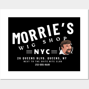 Morrie's Wig Shop NYC - vintage logo Posters and Art